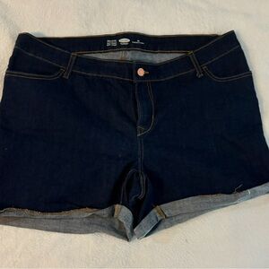 Old Navy Dark Blue Jean Shorts